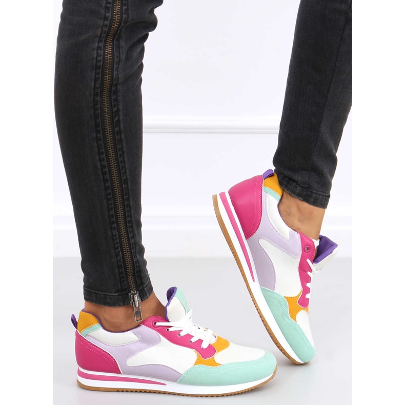 Chaussures de sport femme Pokki Fushia rose multicolore 2 Chaussures de sport femme Pokki Fushia rose multicolore 2