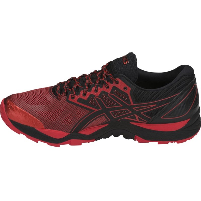 Chaussures de course Asics Gel-FujiTrabuco 6 M T7E4N-9023 rouge multicolore 1