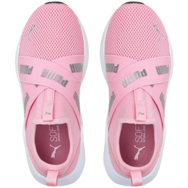 Puma Wired Run Slip On Été Jr 383732 01 rose 2