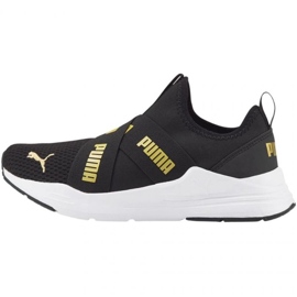 Puma Wired Run Slip On Jr383732 04 noir 1