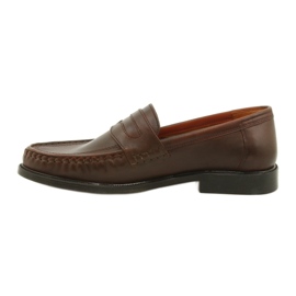 Pilbut Mocassins en cuir Morello marron brun 1 Pilbut Mocassins en cuir Morello marron brun 1