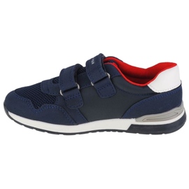 Tommy Hilfiger Sneaker Low Cut Velcro Jr T1B4-30481-0732800 bleu marine 1