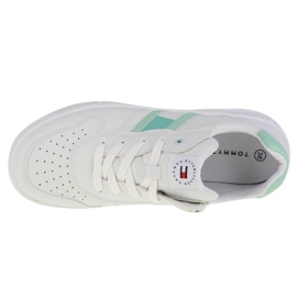 Tommy Hilfiger Baskets basses à lacets T3A4-32143-1351A166 blanche 2
