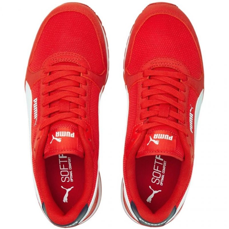 Puma St Runner v3 Mesh Jr 385510 04 rouge 1
