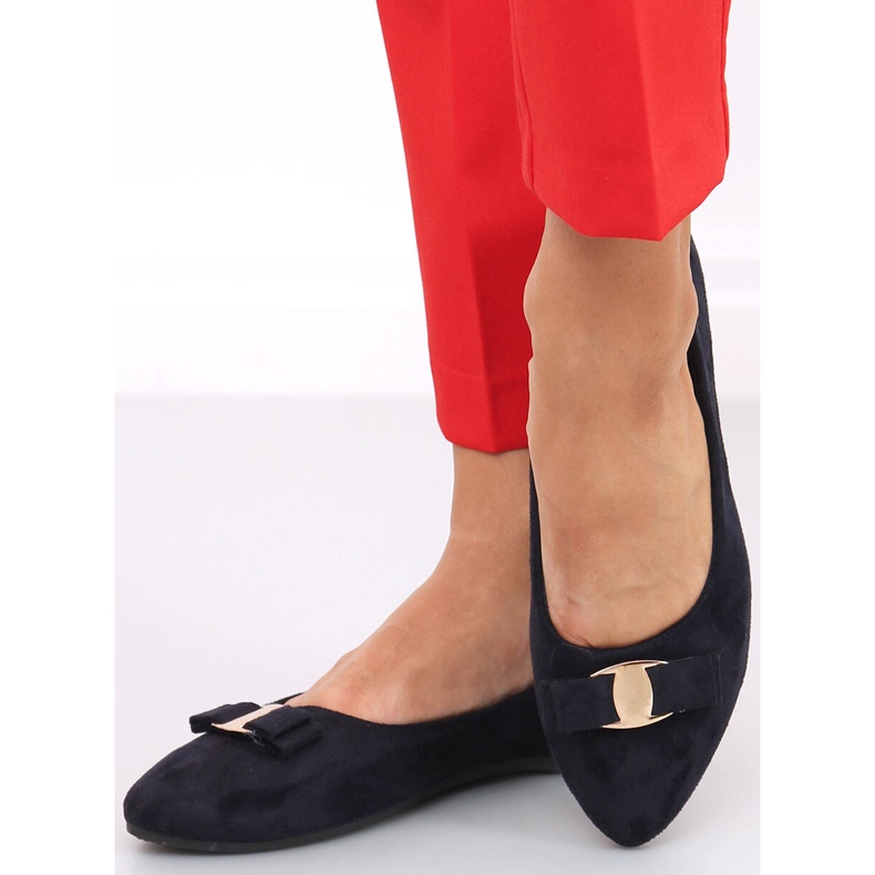 Ballerines femme Janya Deep Orchid bleu marine 1