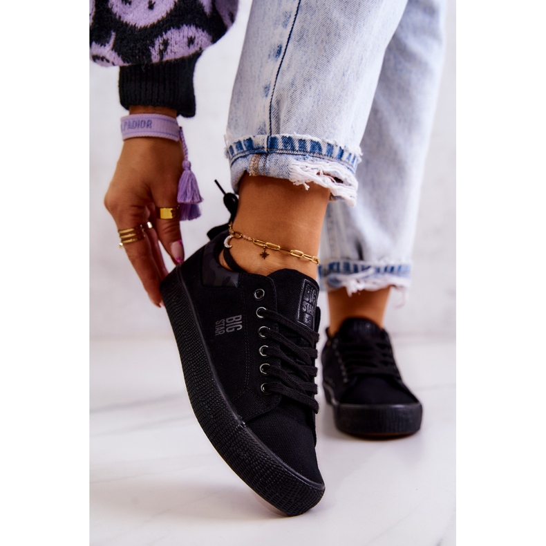 Baskets Basses Femme Big Star JJ274563 Noir le noir 1 Baskets Basses Femme Big Star JJ274563 Noir le noir 1