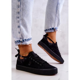 Baskets Basses Femme Big Star JJ274563 Noir le noir 2 Baskets Basses Femme Big Star JJ274563 Noir le noir 2