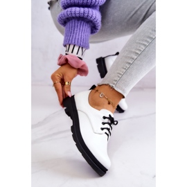 S.Barski Richelieus classiques pour femmes Oxford White Colton blanche 1 S.Barski Richelieus classiques pour femmes Oxford White Colton blanche 1