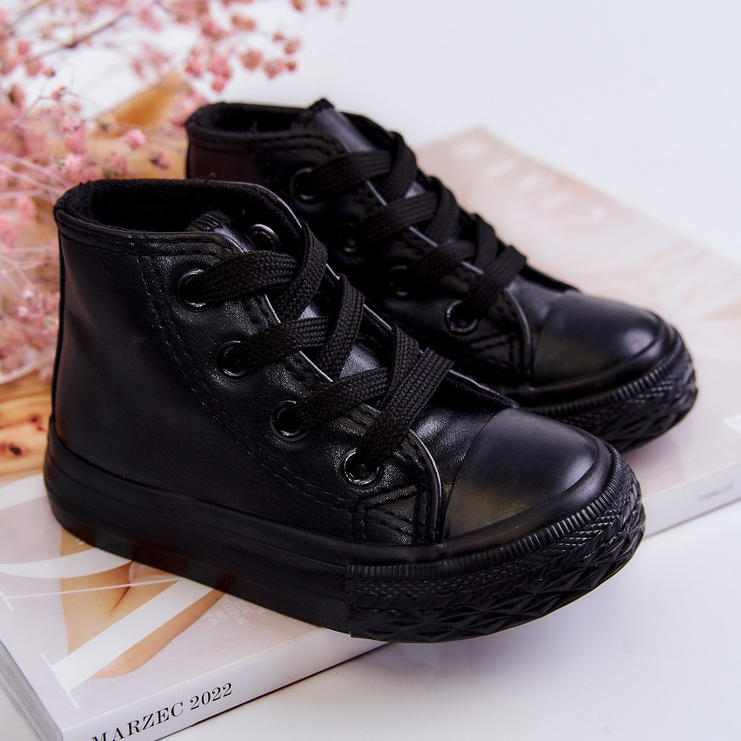 Baskets Montantes Enfant Noir Marney 1