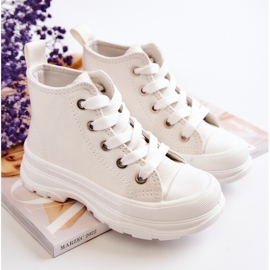 FR1 Baskets Montantes Enfant Blanc Freeze blanche 1