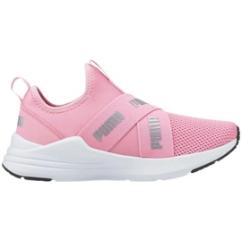 Puma Wired Run Slip On Été Jr 383732 01 rose 5
