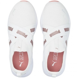 Puma Wired Run Slipon Wmns chaussures 382299 04 blanche 1