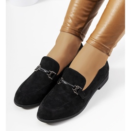 Mocassins femme Selene noir le noir 1