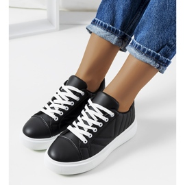 Baskets noires à grosses semelles Matthew 1