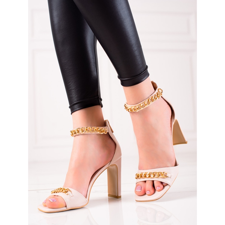 W. Potocki Élégantes sandales Potocki beige 1 W. Potocki Élégantes sandales Potocki beige 1