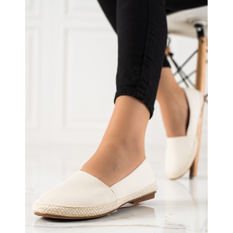 Ideal Shoes Espadrilles Classiques beige 2