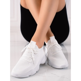 Sweet Shoes Chaussures de sport blanches 1