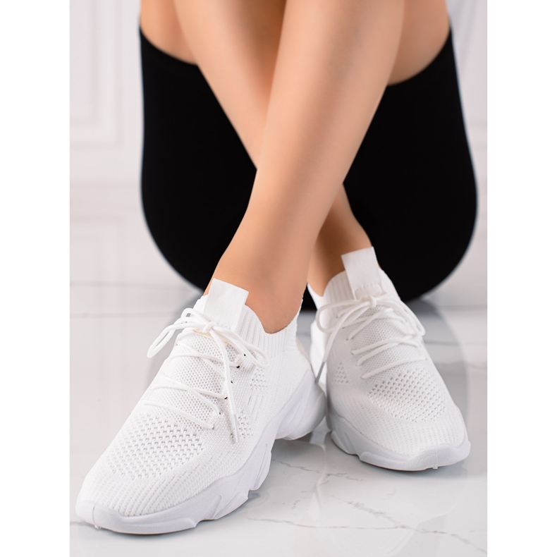 Sweet Shoes Chaussures de sport blanches 1