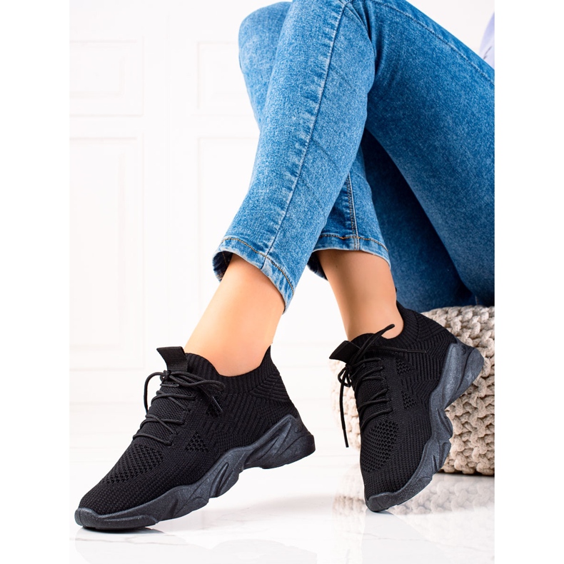 Sweet Shoes Chaussures de sport noires le noir 1