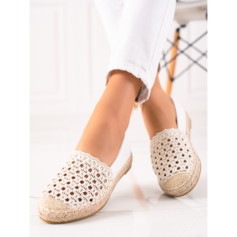 Lucky Shoes Espadrilles Tressées beige 2