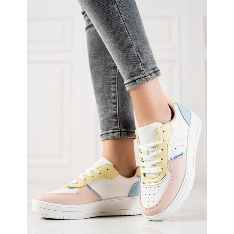 TRENDI Baskets à la mode multicolore 1