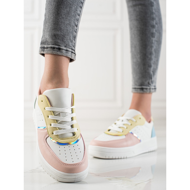 TRENDI Baskets à la mode multicolore 2