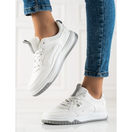 TRENDI Chaussures de sport blanches 2