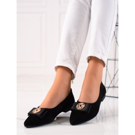 Filippo Escarpins en cuir noir 1