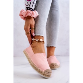 Espadrilles Sur Semelle Tressée Big Star HH274496 Rose 1 Espadrilles Sur Semelle Tressée Big Star HH274496 Rose 1
