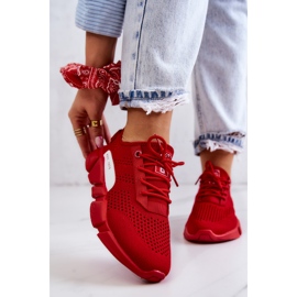 Chaussures de sport femme Memory Foam Big Star JJ274270 Rouge 1