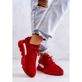 Chaussures de sport femme Memory Foam Big Star JJ274270 Rouge 2