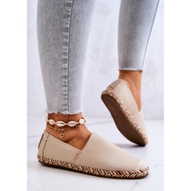 Espadrilles à enfiler Big Star JJ274899 Beige 2 Espadrilles à enfiler Big Star JJ274899 Beige 2