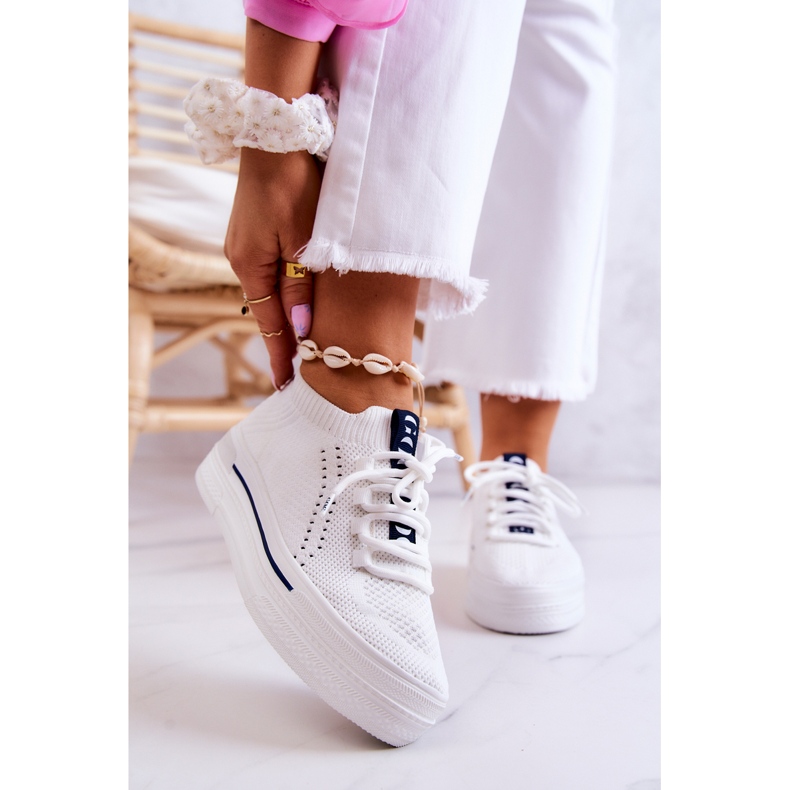 Chaussures de sport femme baskets GOE JJ2N4164 Blanc 1