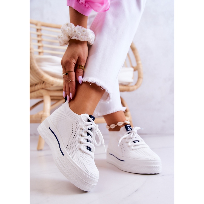 Chaussures de sport femme baskets GOE JJ2N4164 Blanc 2