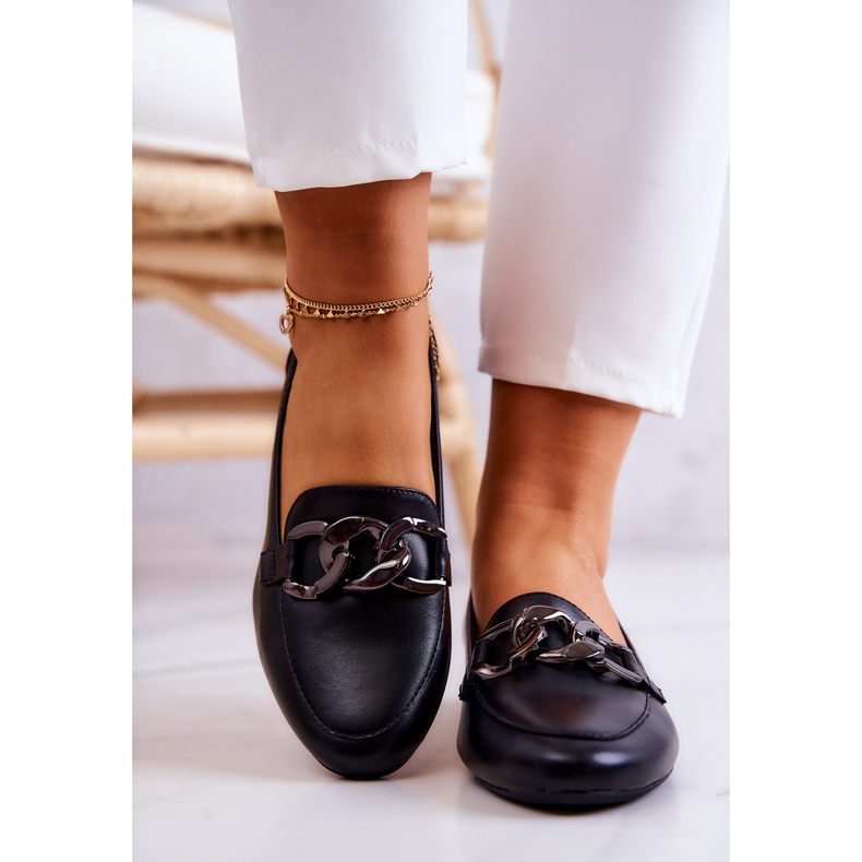 Mocassins Femme Sergio Leone MK739 Noir le noir 2