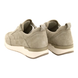 Chaussures en cuir ajouré Caprice pour femmes 23708-28 dans les tons de vert 5