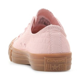 Chaussures Converse Ctas Ox W 157297C rose 4