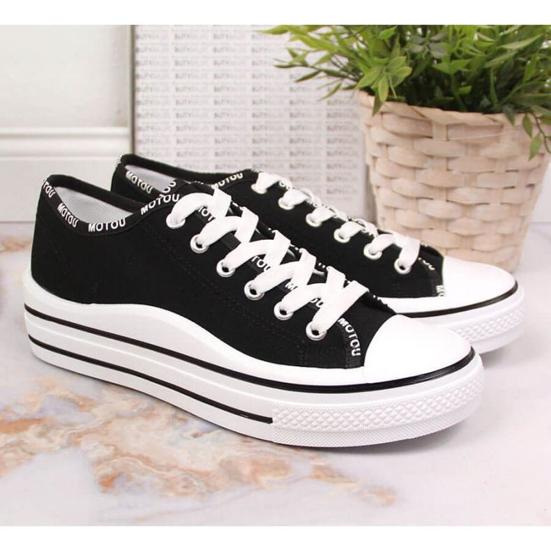 Baskets à plateforme S. Barski W OLI156A noir le noir 2