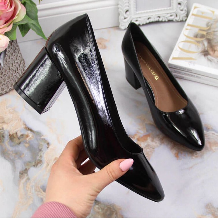 Escarpins sur le poteau de Serio Leone W SK358C noir le noir 1