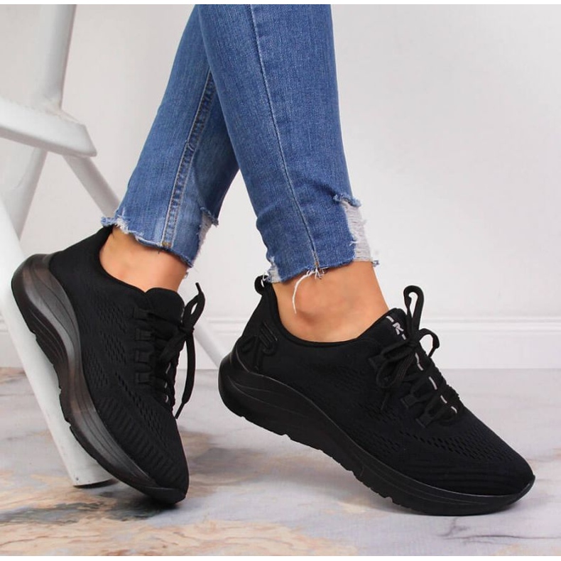 Rieker W 42103-01 chaussures de sport noir le noir 2