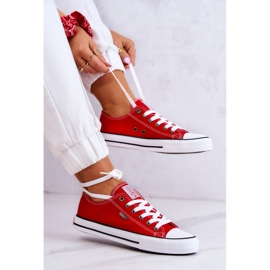 Baskets Classiques Femme Cross Jeans JJ2R4010C Rouge 1