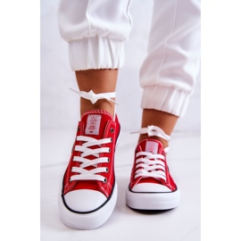 Baskets Classiques Femme Cross Jeans JJ2R4010C Rouge 8