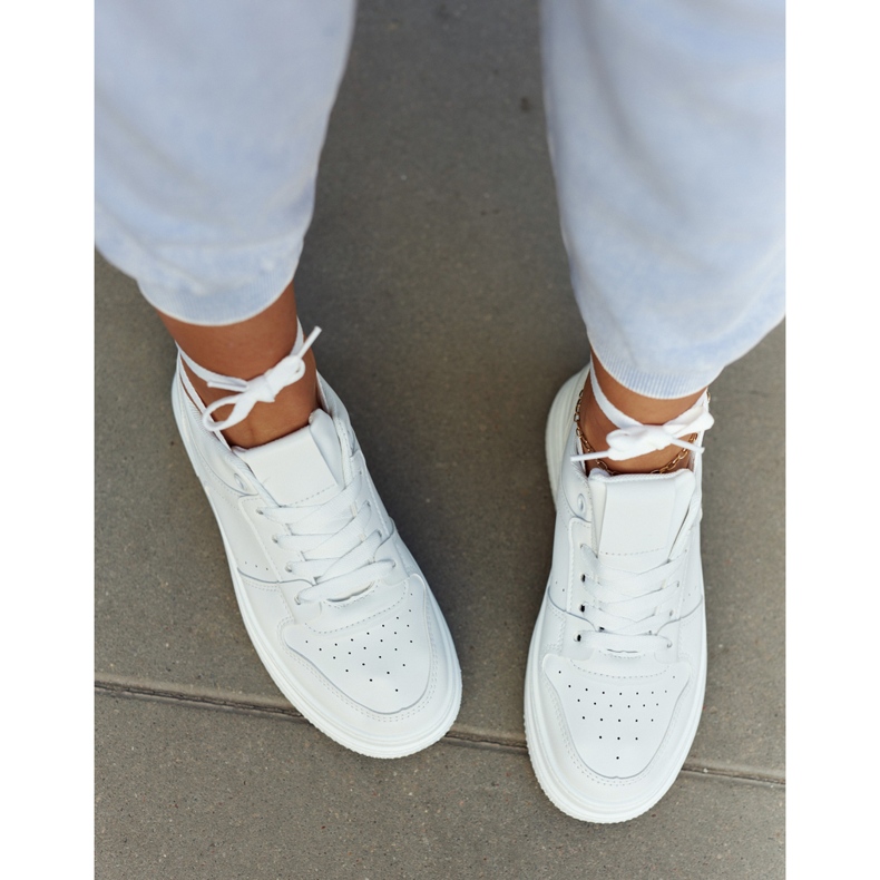 FG2 Chaussures de Sport pour Femme Blanc New Haven 2