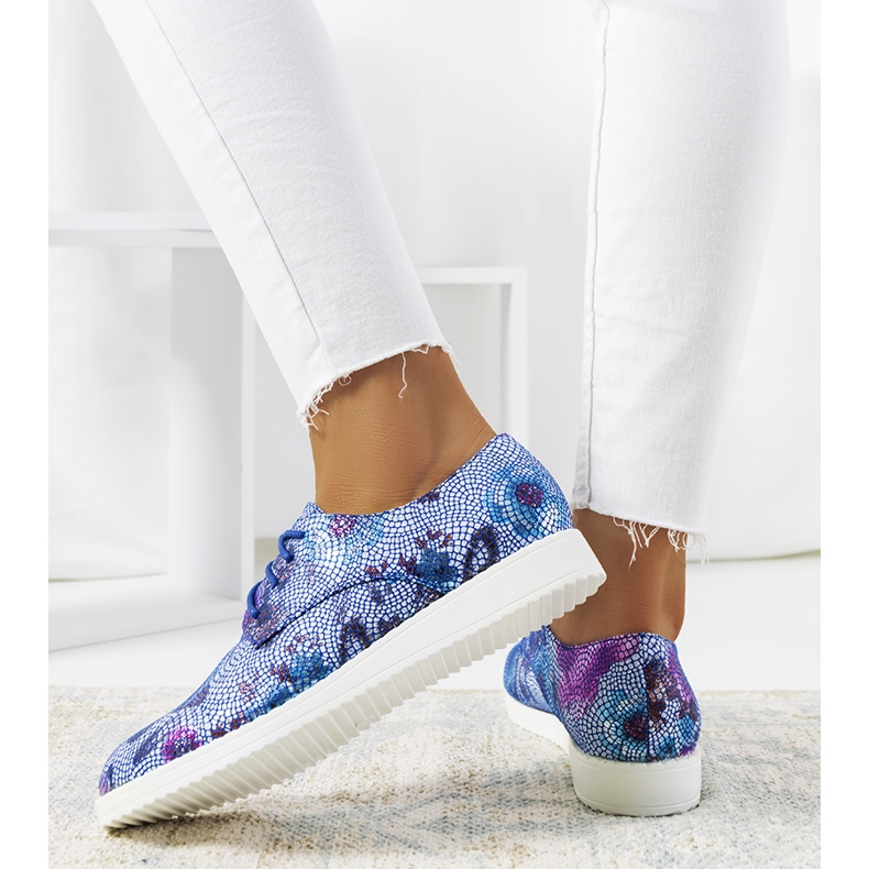 Chaussures bleues pour femmes de Barrow 1