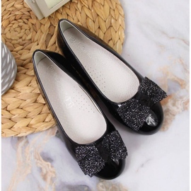 Ballerines laquées S. Barski Jr. OLI153A noir le noir 4