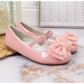Ballerines à élastique S. Barski W OLI154B rose 2 Ballerines à élastique S. Barski W OLI154B rose 2