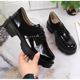 Chaussures en cuir Filippo W PAW338 noir le noir 1
