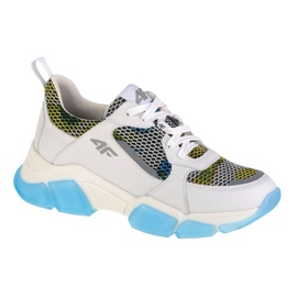 Chaussures décontractées 4F pour femmes H4L-OBDL254-34S blanc 1