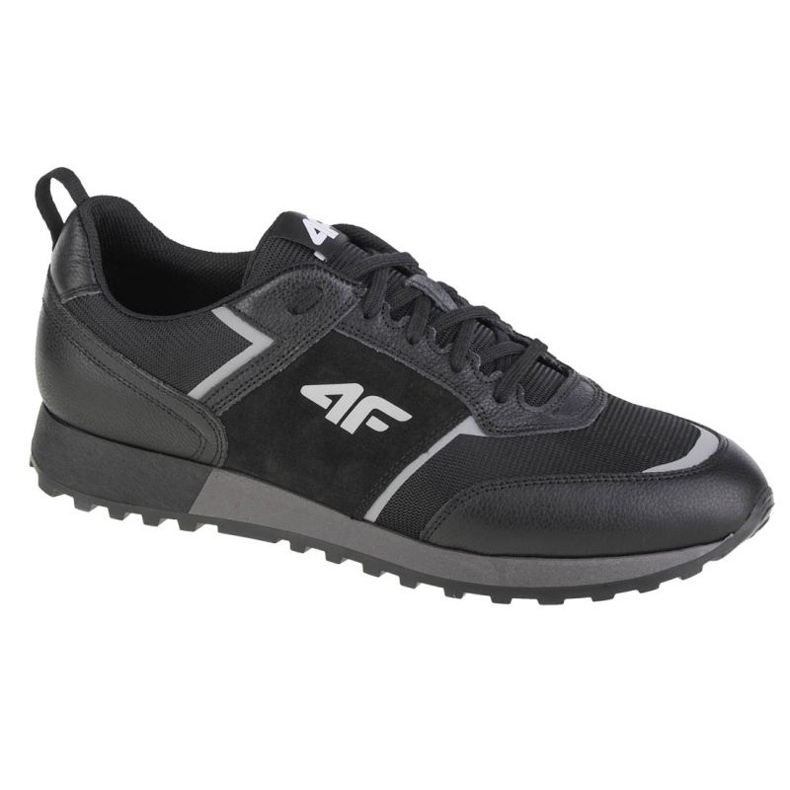 4F Chaussures décontractées pour hommes H4L-OBML258-21S le noir 1