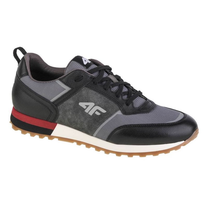 4F Chaussures décontractées pour hommes H4L-OBML258-25S le noir 1